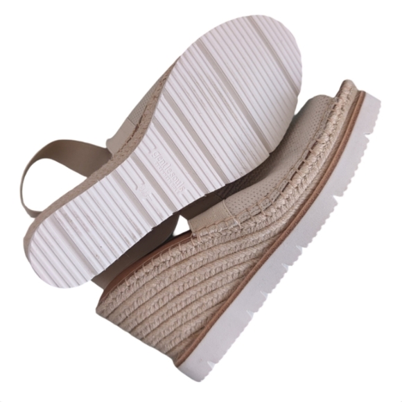 Gentle Souls Kenneth Cole Espadrille Wedge Sandals - Size 9.5 - Brand New 3" Hee - Picture 7 of 9